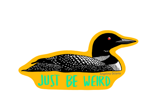 Loon Vinyl Sticker