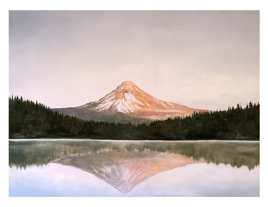 Mt. Hood Trillium Lake Print